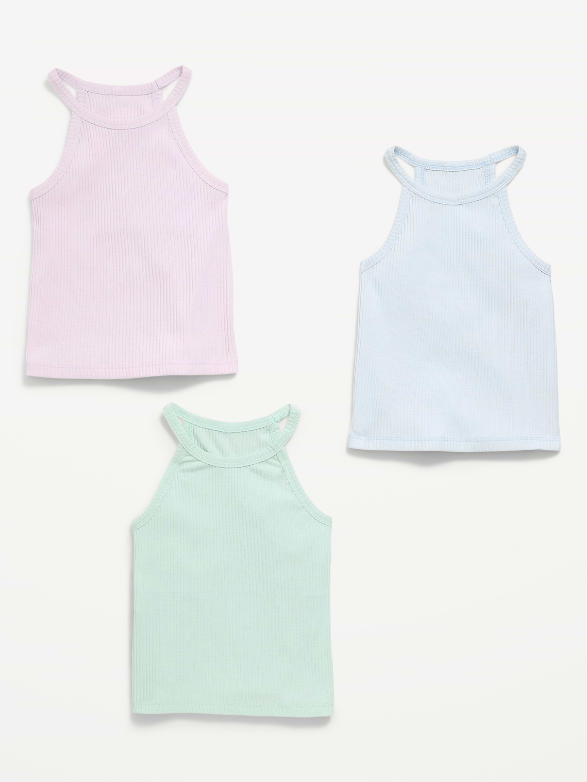 L'image numéro 2 présente Camisole bain de soleil ajustée pour toute-petite fille (paquet de 3)