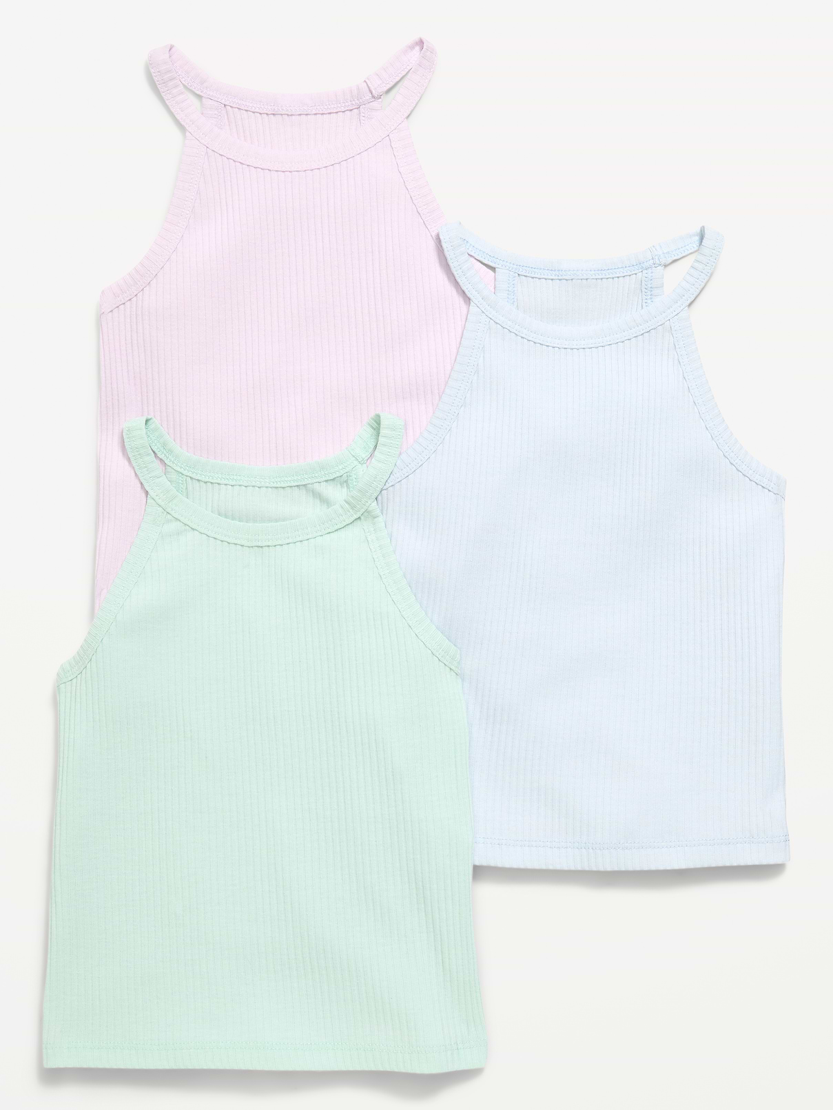 L'image numéro 1 présente Camisole bain de soleil ajustée pour toute-petite fille (paquet de 3)