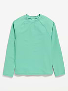Image number 1 showing, Long-Sleeve Rashguard Swim Top for Boys