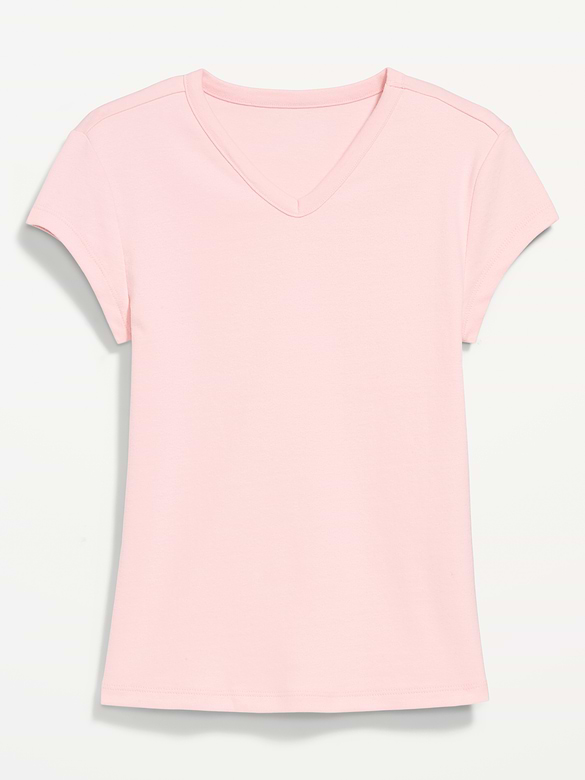 Snug High V-Neck T-Shirt