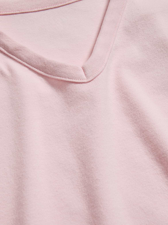 Snug High V-Neck T-Shirt