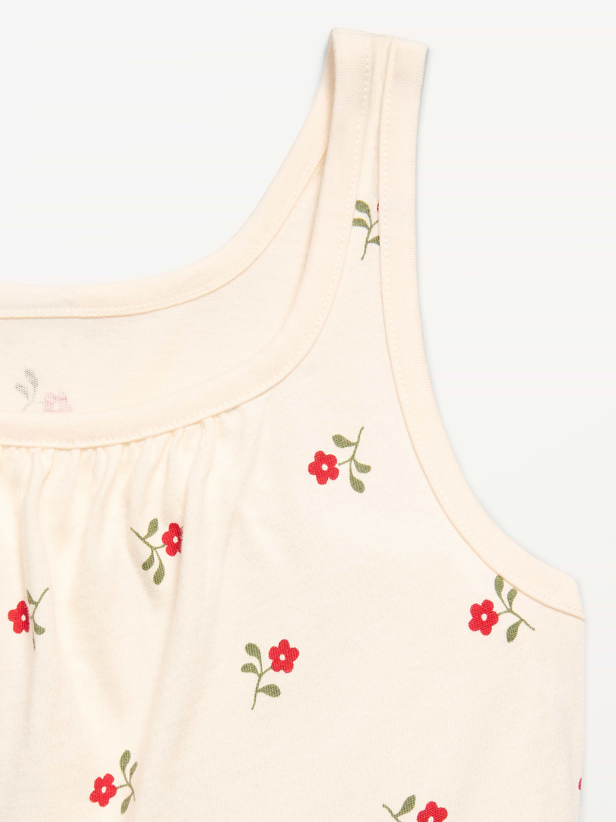 Image number 2 showing, Printed Sleeveless Fit and Flare Dress for Girls