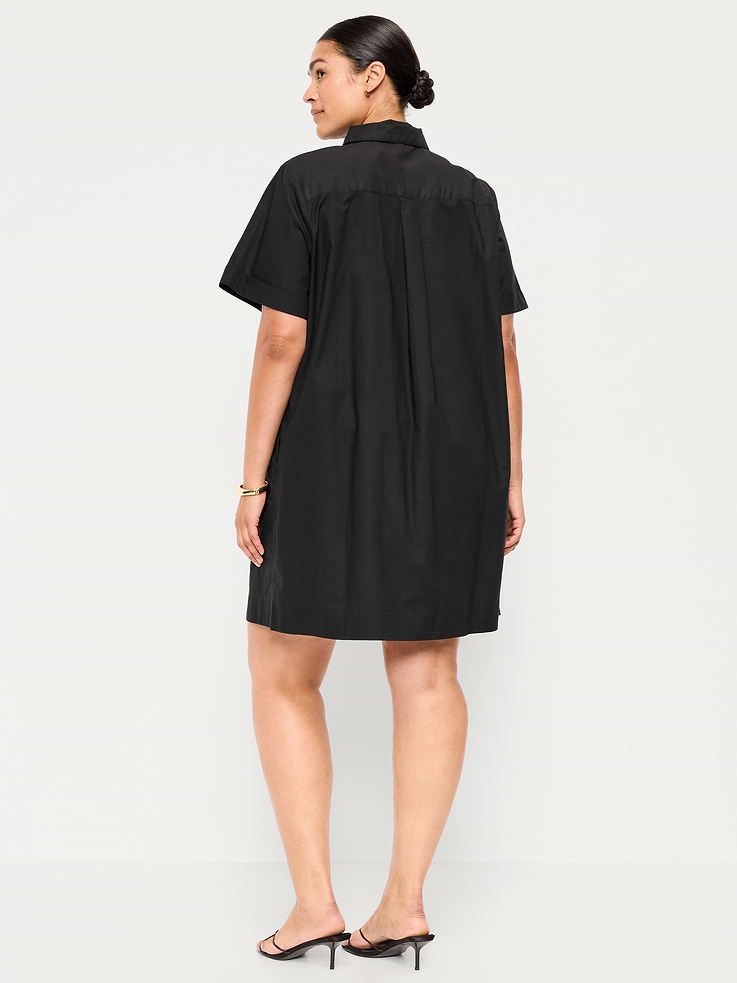 Image number 8 showing, Button-Down Mini Shirt Dress