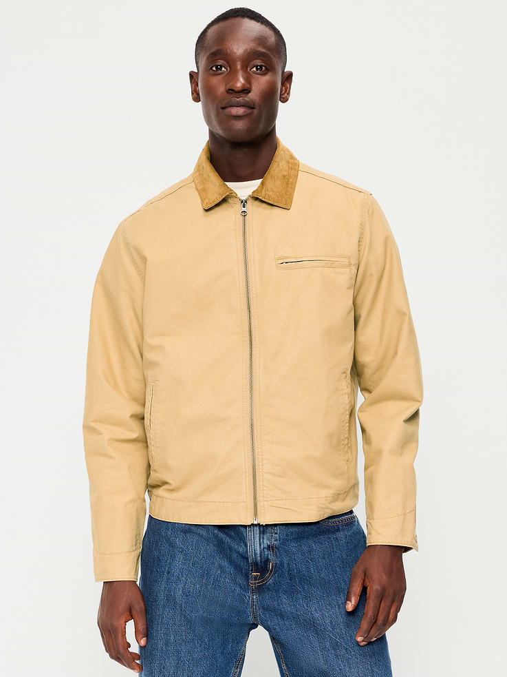 Image number 1 showing, Cropped Canvas Barn Jacket
