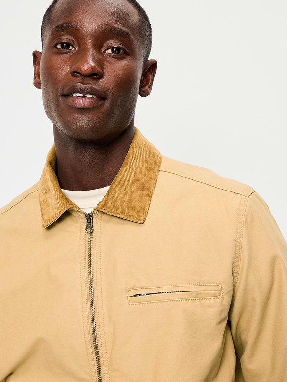 Cropped Canvas Barn Jacket