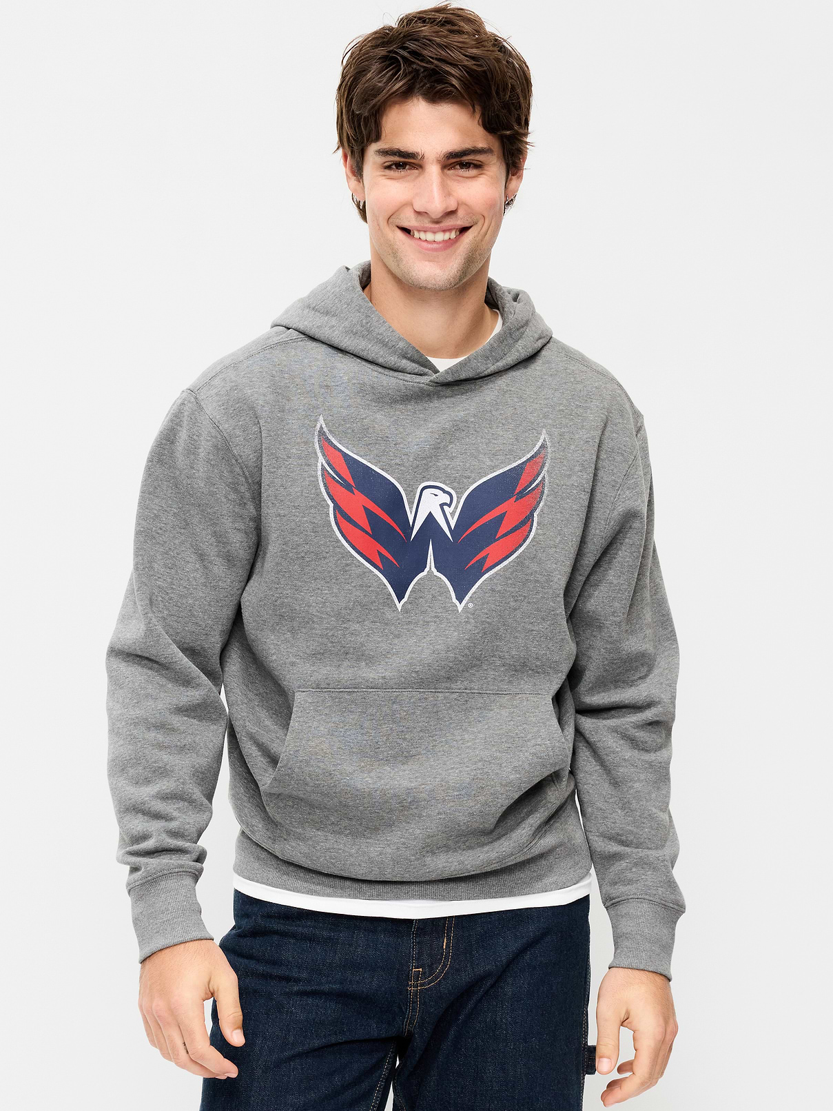 Image number 1 showing, NHL Pullover Hoodie for Adults