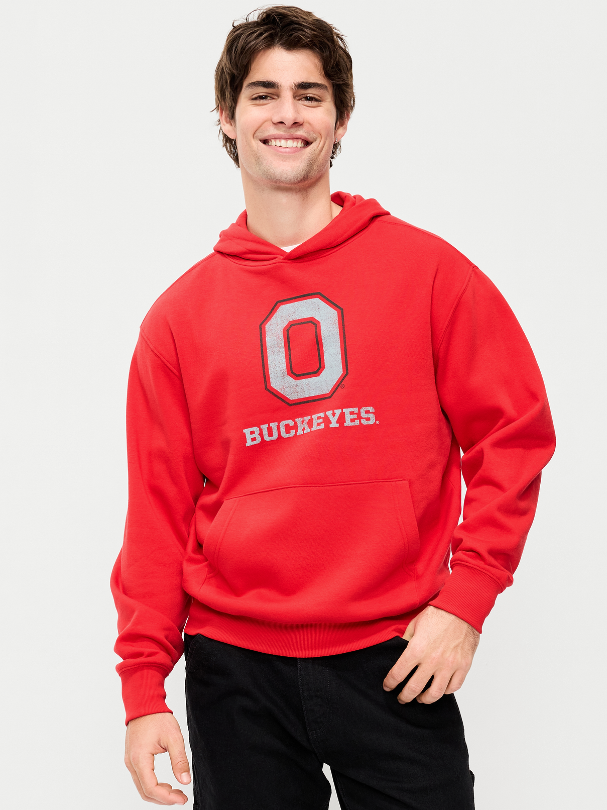 Image number 1 showing, College Pullover Hoodie for Adults
