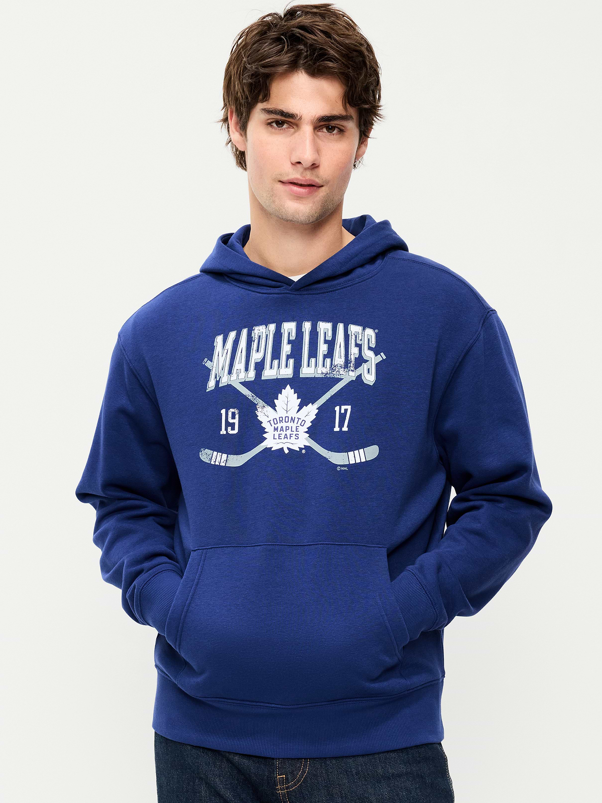 Image number 1 showing, NHL Pullover Hoodie for Adults