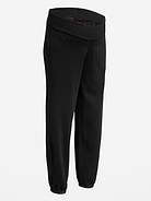 Image number 4 showing, Maternity Rollover-Waist Fleece Jogger