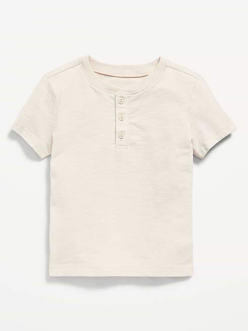 Short Short-Sleeve Henley T-Shirt for Toddler Boys on clearance at Old Navy — 50% off