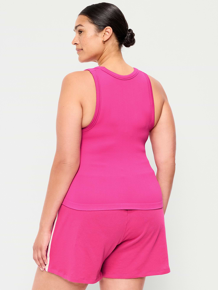 Image number 8 showing, Exhale Seamless Fitted Rib Tank