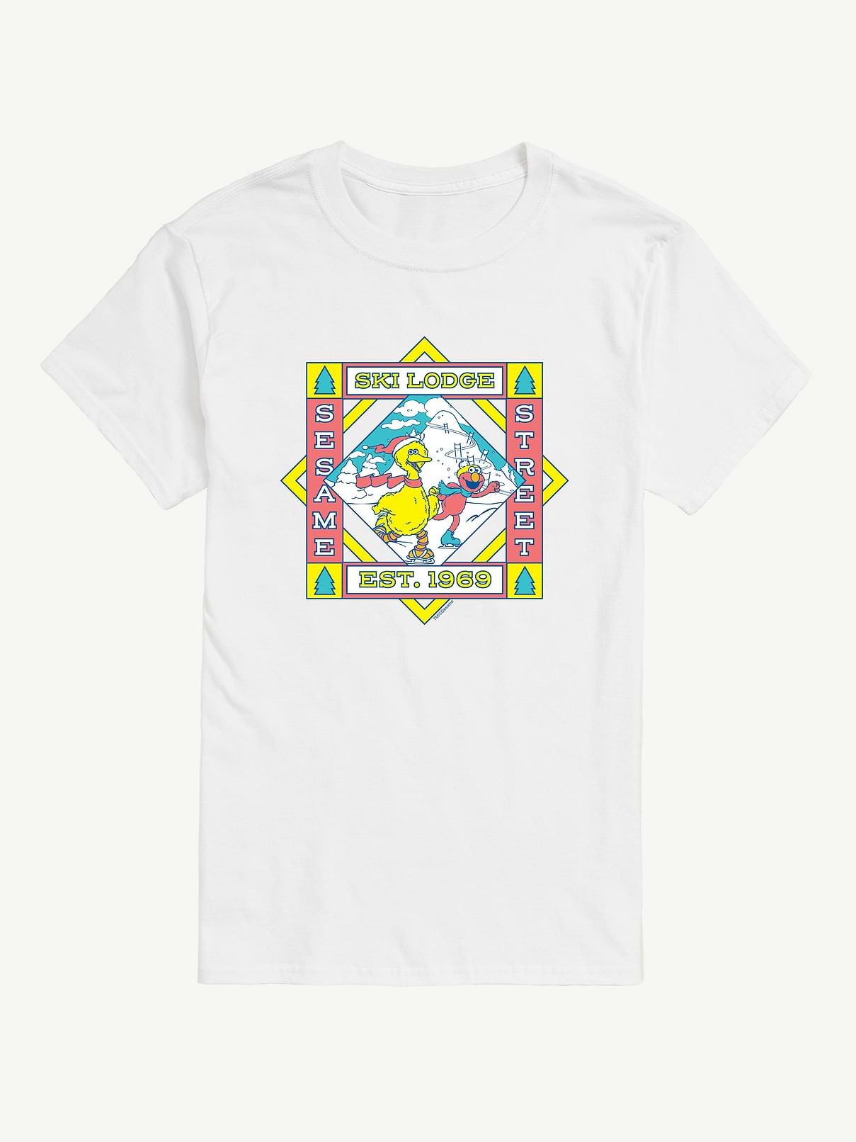Image number 1 showing, Sesame Street Ski Lodge Short Sleeve Graphic Tee