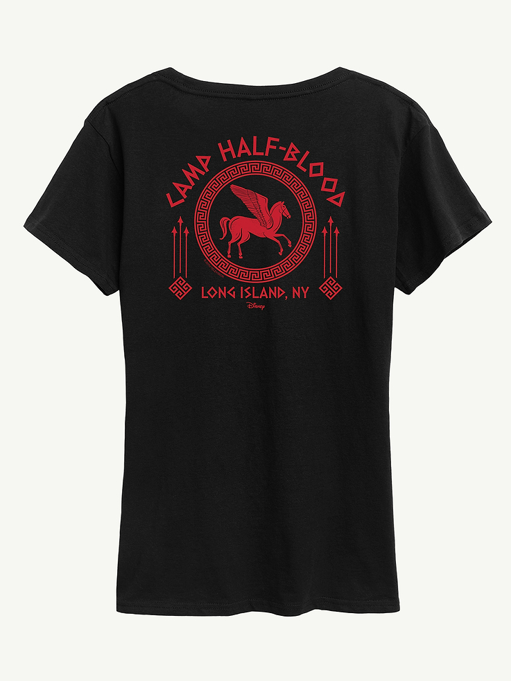 Image number 3 showing, Percy Jackson Camp Half Blood Fitted Short Sleeve Graphic Tee