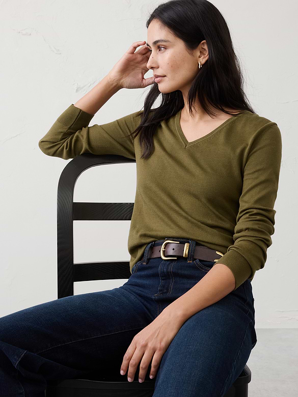 Forever V-Neck Sweater