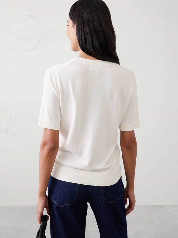 Forever Short-Sleeve Sweater