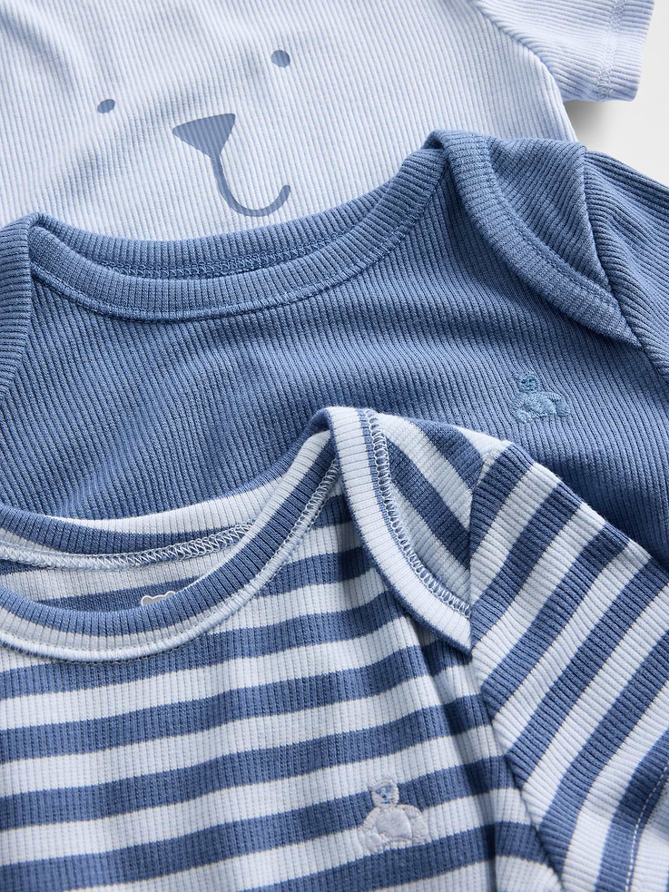 Image number 3 showing, Baby First Favorites JerseySoft Bodysuit (3-Pack)