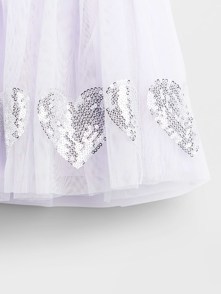 Image number 4 showing, Baby & Toddler Tulle & Sequin Heart Skirt