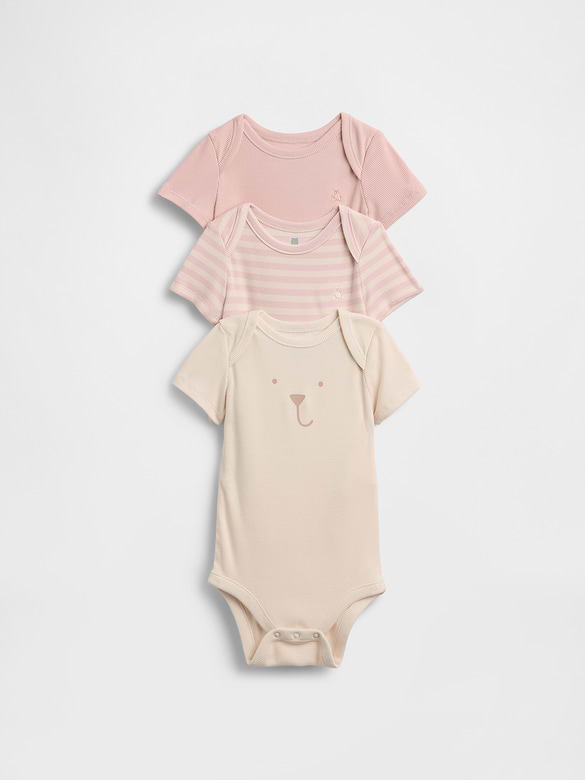 Baby First Favorites JerseySoft Bodysuit (3-Pack)