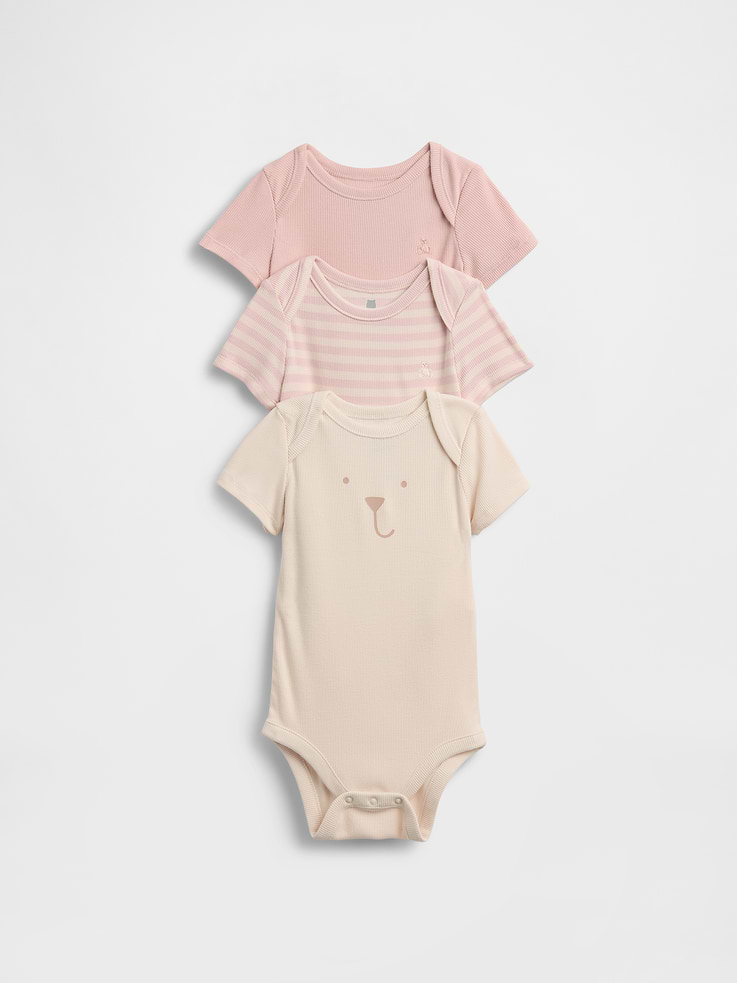 Image number 1 showing, Baby First Favorites JerseySoft Bodysuit (3-Pack)