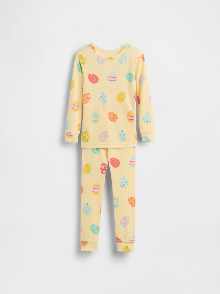 Image number 1 showing, Baby & Toddler Organic Brushed Cotton PJ Set