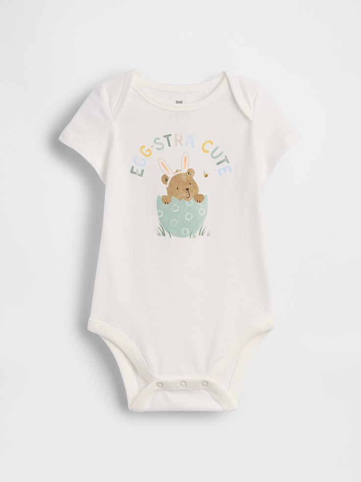 Image number 1 showing, Baby First Favorites Organic Cotton Graphic Bodysuit