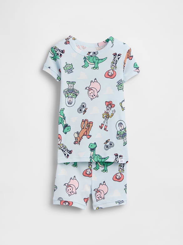 Gap × Disney Baby & Toddler Organic Brushed Cotton PJ Short Set