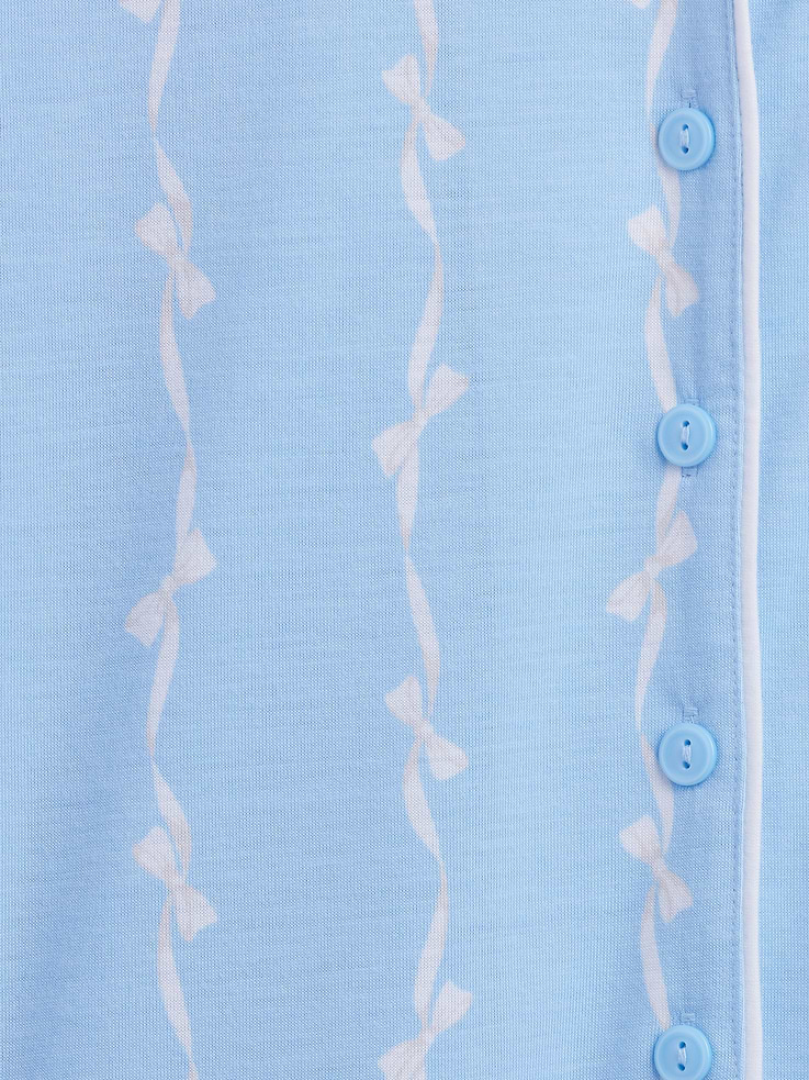 Image 4 of 4, Kids Recycled PJ Short Set