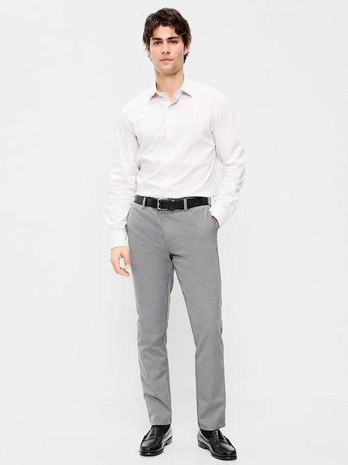 slim fit dress pants Trani — Black Dry clean only. Mens Solid Navy Slim Fit