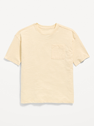 Image number 1 showing, Oversized Short-Sleeve Pocket T-Shirt for Boys