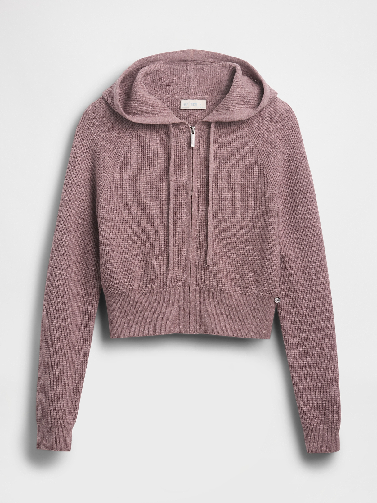 Gap × Summer Fridays CashSoft Waffle Crop Hoodie | Gap