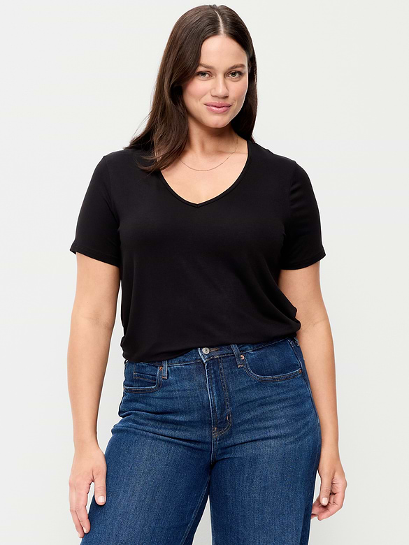 Luxe V-Neck T-Shirt