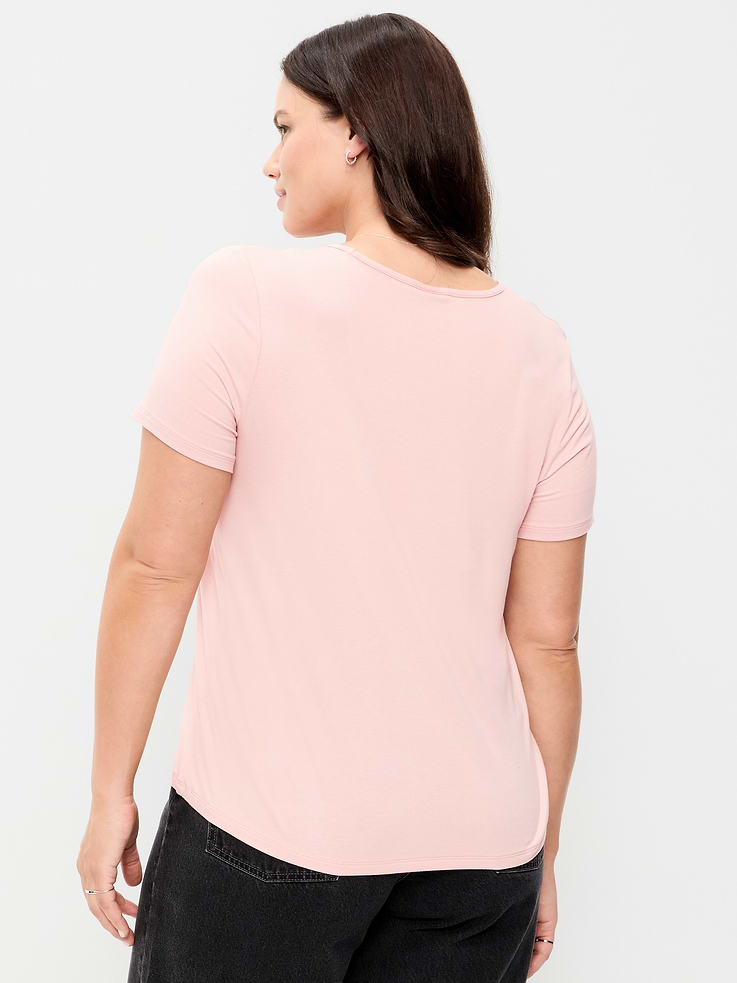 Image number 6 showing, Luxe V-Neck T-Shirt