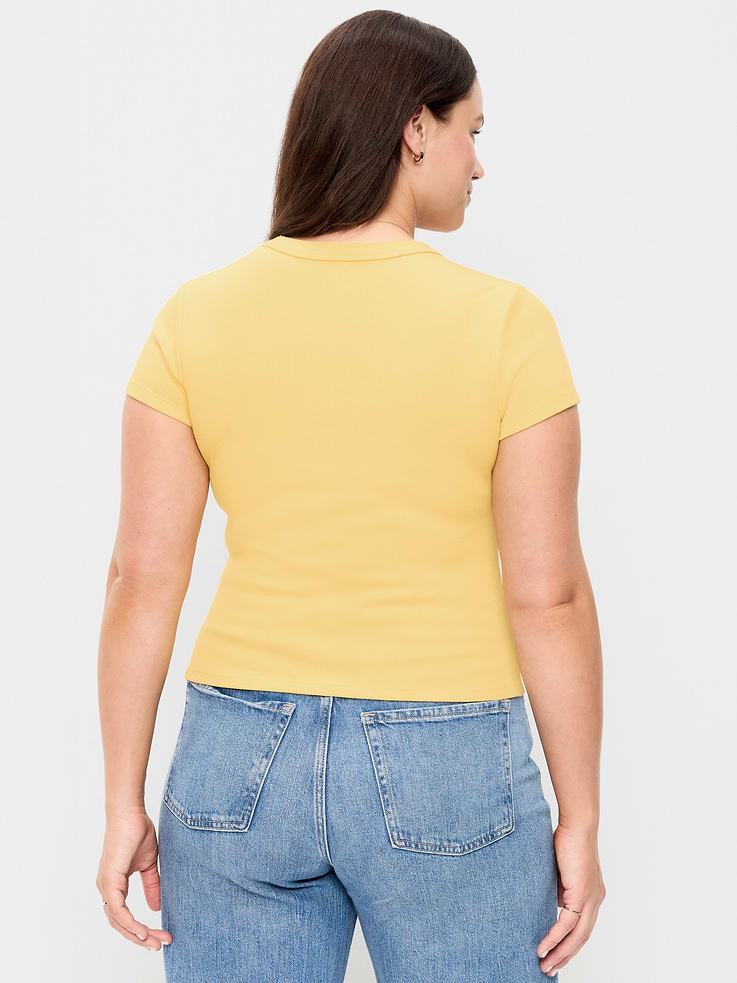 Image number 6 showing, Snug Crop T-Shirt