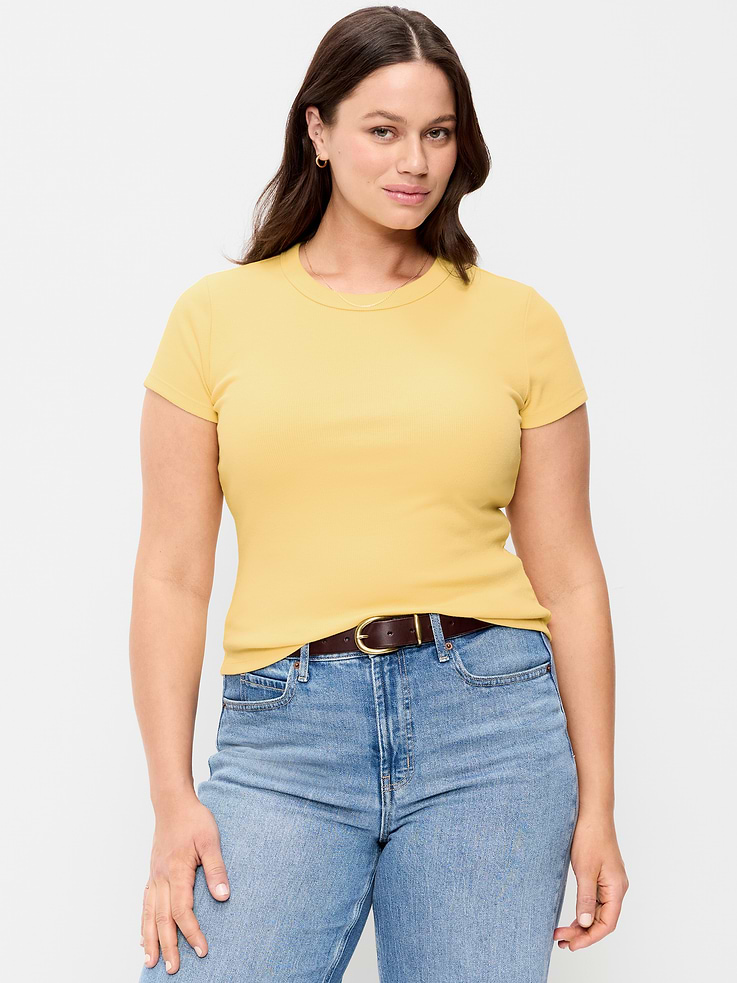 Image number 5 showing, Snug Crop T-Shirt