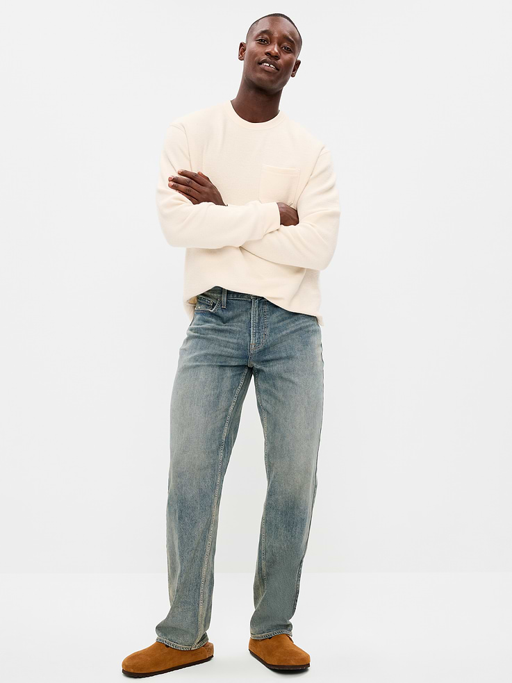 Image number 1 showing, Loose Built-In Flex Jeans