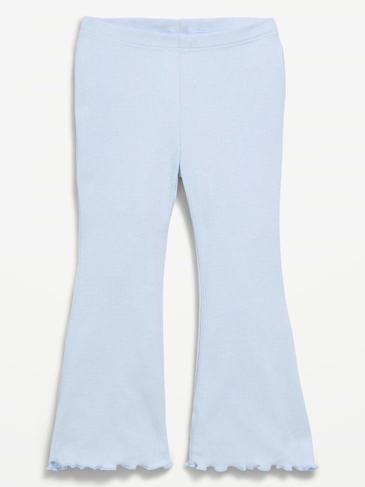 L'image numéro 1 présente Legging côtelé évasé pour toute-petite fille