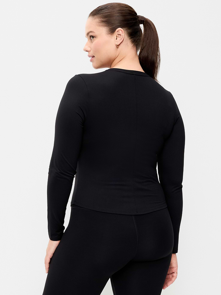 Image 6 of 8, StudioSmooth Long-Sleeve Base Layer Top