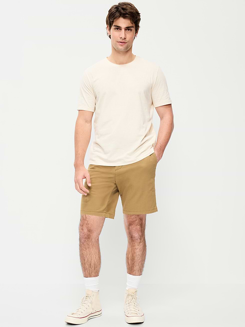 Slim Slim Built-In Flex Rotation Chino Shorts -- 8-inch inseam on clearance at Old Navy — 50% off