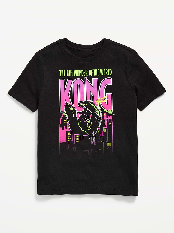 King Kong™ Gender-Neutral Graphic T-Shirt for Kids