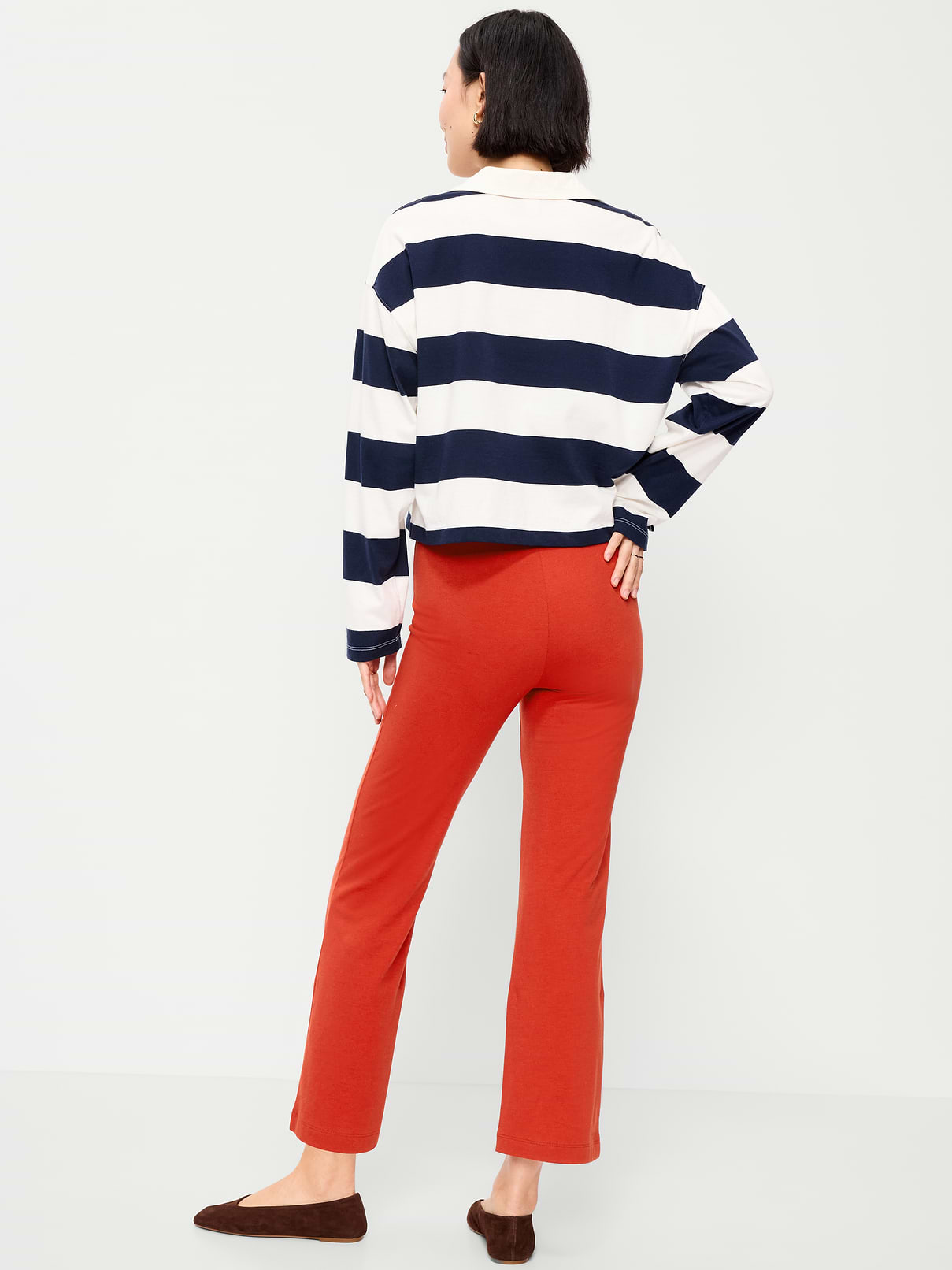 Image number 3 showing, High-Waisted Fashion Kick Flare Leggings