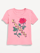 Image number 1 showing, Short-Sleeve Graphic T-Shirt for Girls