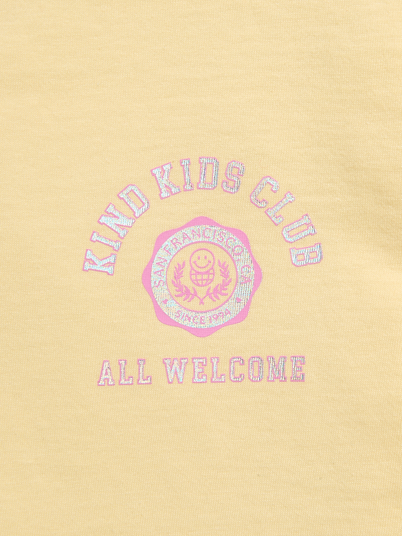 Oversized Graphic T-Shirt for Toddler Girls