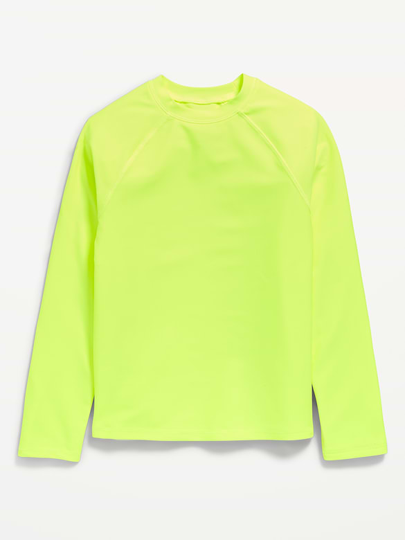 Long-Sleeve Rashguard Swim Top for Boys