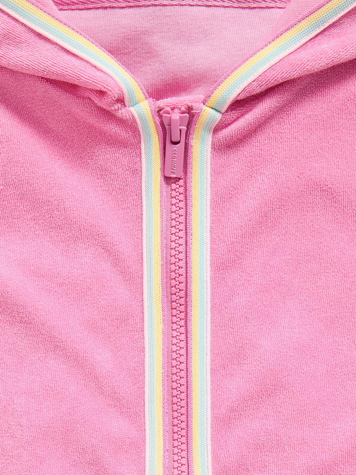 Image number 2 showing, Hooded Terry Swim Cover-Up for Toddler Girls