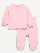 Image number 1 showing, Cozy-Knit Long-Sleeve Top and Leggings Set for Baby