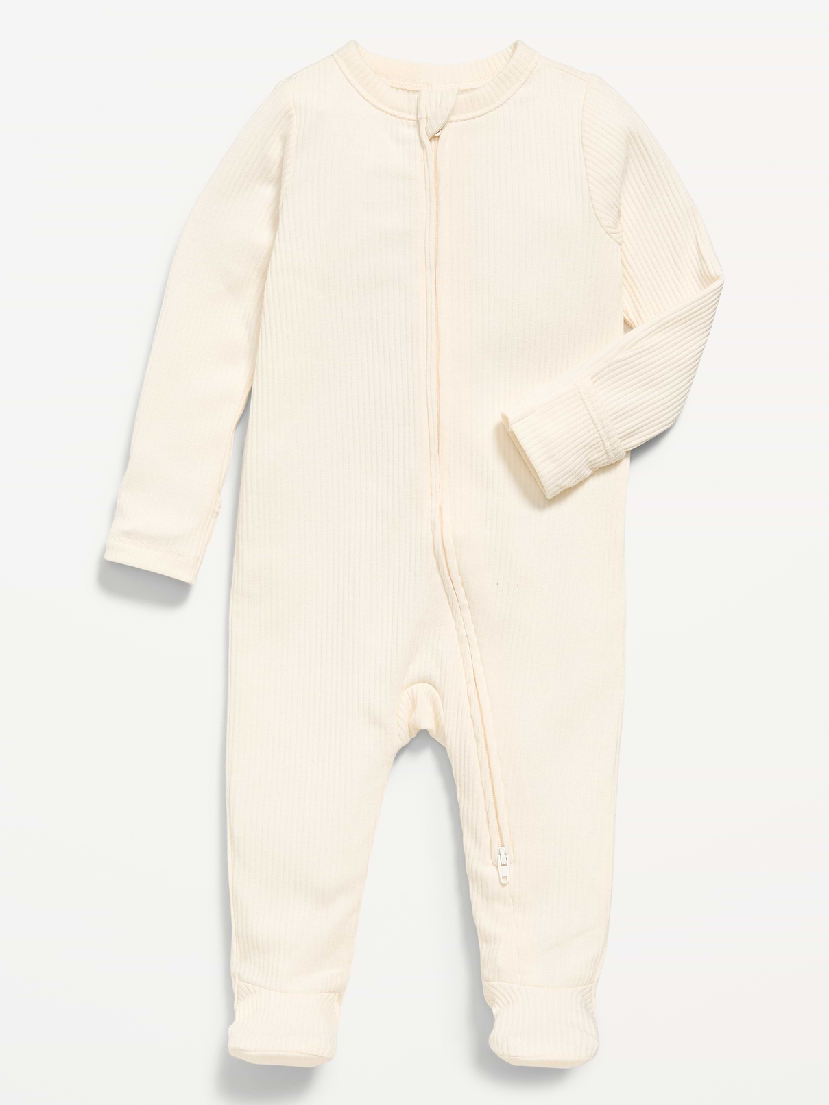 Image number 1 showing, Ribbed 2-Way-Zip Sleep & Play Footed One-Piece for Baby