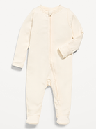Image number 1 showing, Ribbed 2-Way-Zip Sleep & Play Footed One-Piece for Baby