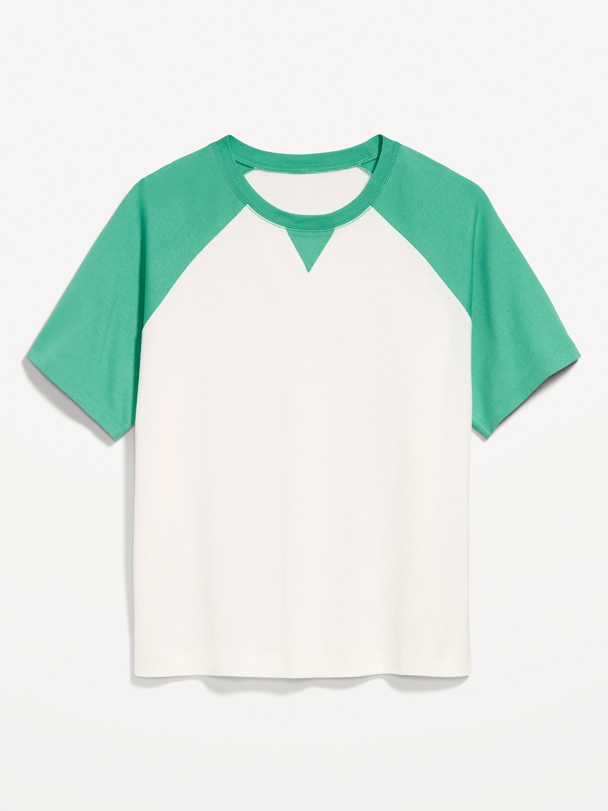 Vintage Crew-Neck Raglan T-Shirt | Old Navy