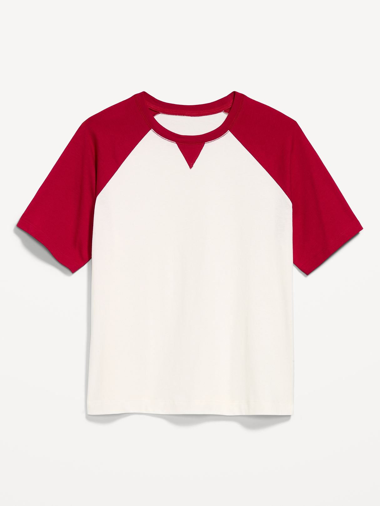 Vintage Crew-Neck Raglan T-Shirt | Old Navy