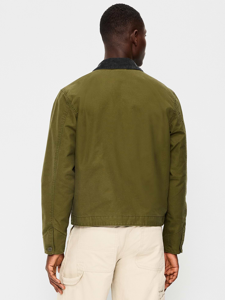 Image number 2 showing, Cropped Canvas Barn Jacket